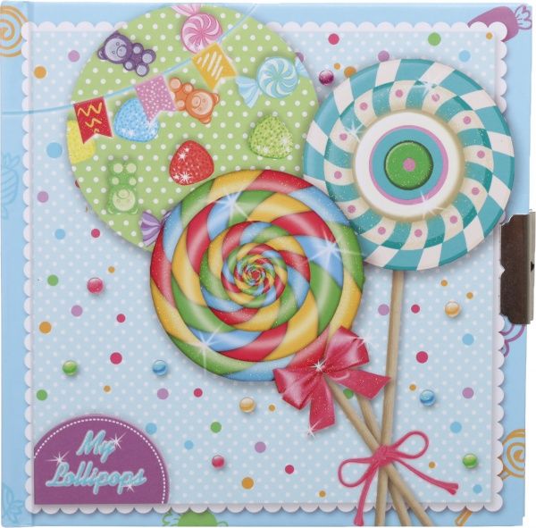 Блокнот на замочку 135x135 мм