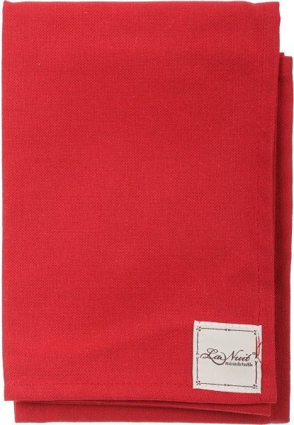 Полотенце кухонное Винтаж однотонное 45x65 см La Nuit красный 