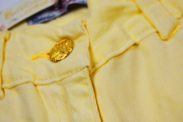 Джинсы BEREN р.116-122 желтый 8600 