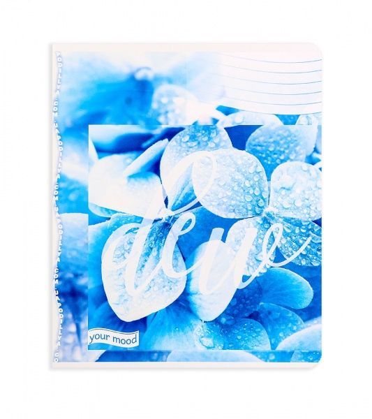 Комплект тетрадей Твое настроение 36 листов в клетку 15 шт. Поділля