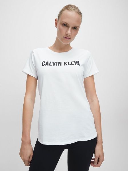 Футболка Calvin Klein Performance SS TEE LOGO 00GWF8K139-100 L білий