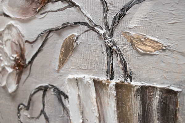 Картина Весенний натюрморт 50x150 см Юрис Проф Арт 