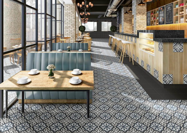 Плитка Mainzu Riga Black 20х20 