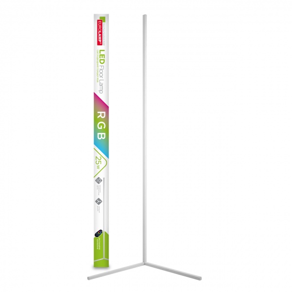 Торшер Eurolamp LED N1 25 Вт белый LED-FLD1-25W(RGB) 