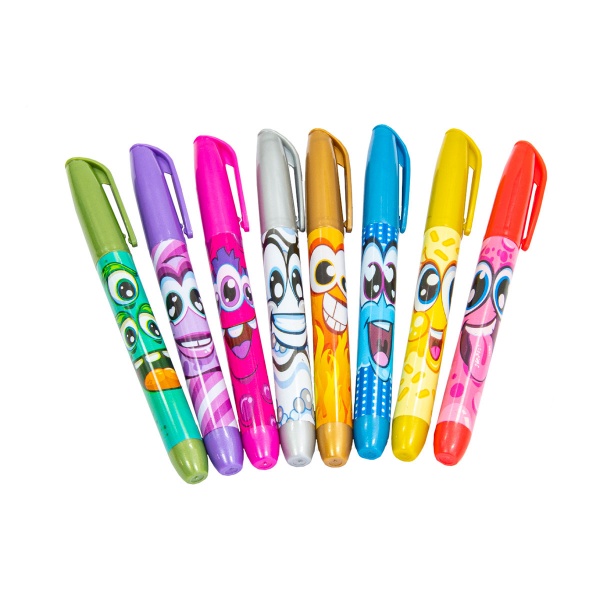 Набір ароматизованих маркерів Scentos Металічний блиск 40695