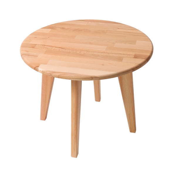 Стол журнальный деревянный Dresden из массива бука 750x460мм KROKWOOD 