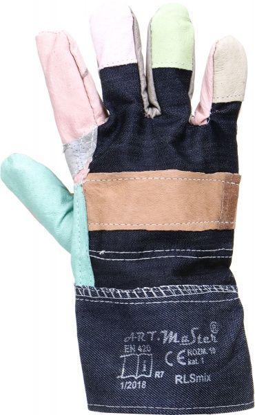 Перчатки ArtMaster с покрытием кожа XL (10) RLS Mix