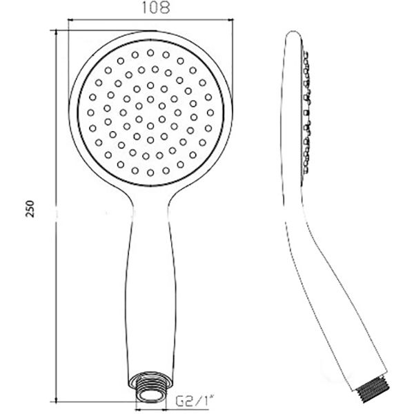 Ручний душ Mixxen Локі MXZ0099 