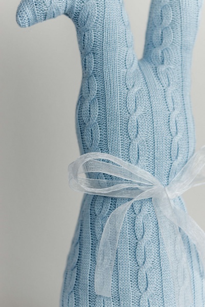 Декоративна фігура Заєць Блакитний Стопер