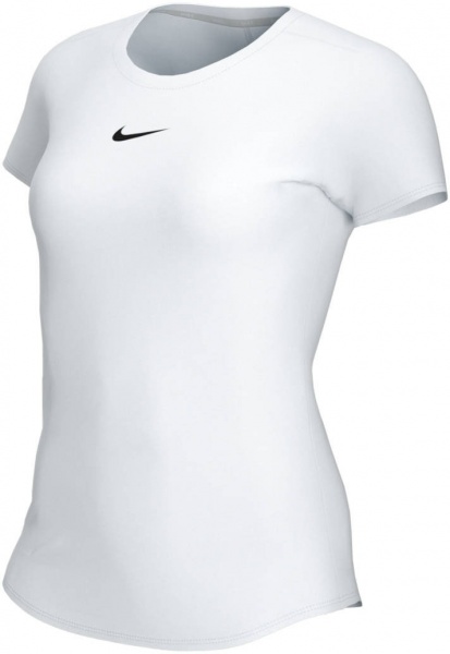 Футболка Nike W NK ONE DF SS SLIM TOP DD0626-100 р.L белый