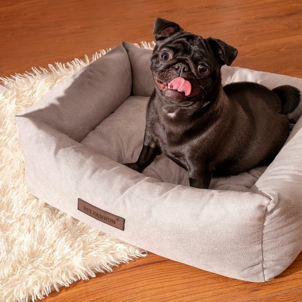 Лежак Pet Fashion BOND №1 серый 60 x 50 х 18