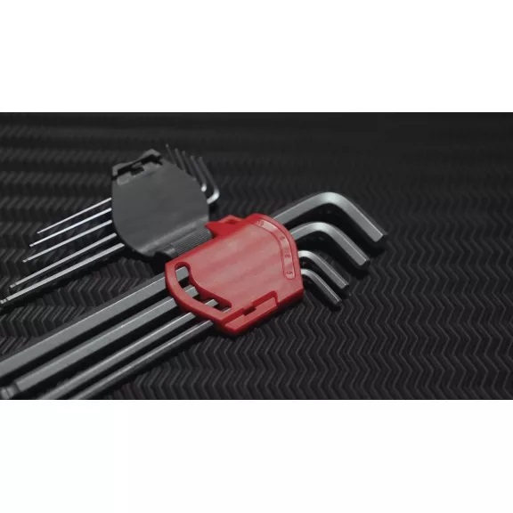 Набор ключей шестигранных WURTH RED STRIPE удлинненых с шариком 1,5-10 мм 9 шт. 575243100