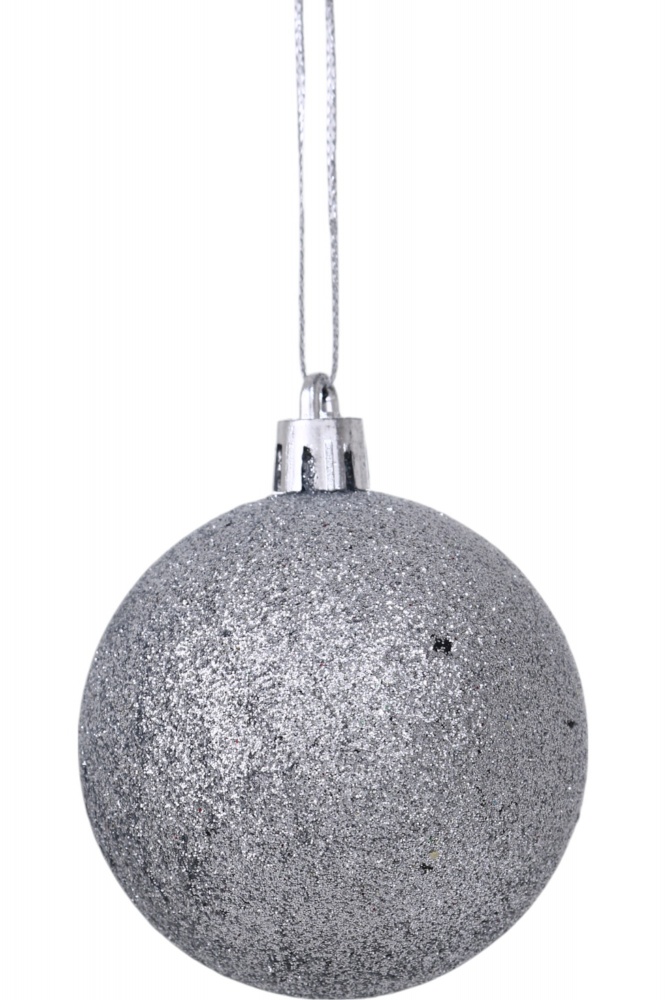 Набір ялинкових куль сніжинка 24IPC-45 d 60 мм 41 шт./уп.