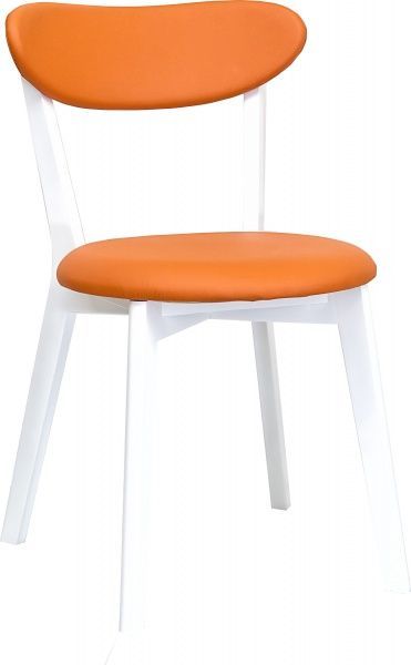 Стул обеденный Скіф Дана-К оранжевый белый/оранжевый