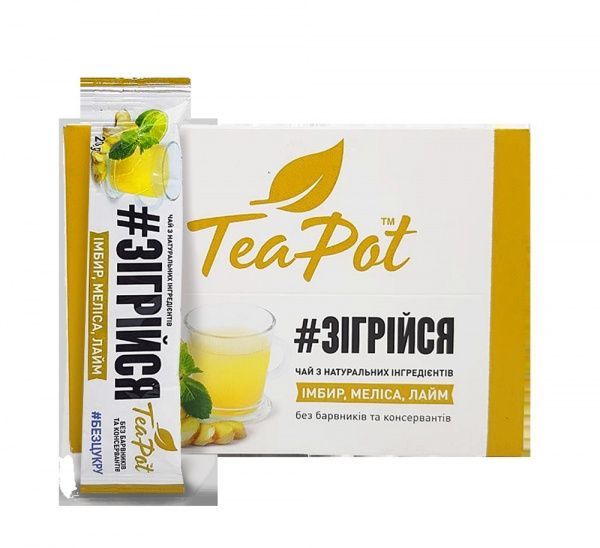 Чай имбирный TeaPot концентрированный в стиках 