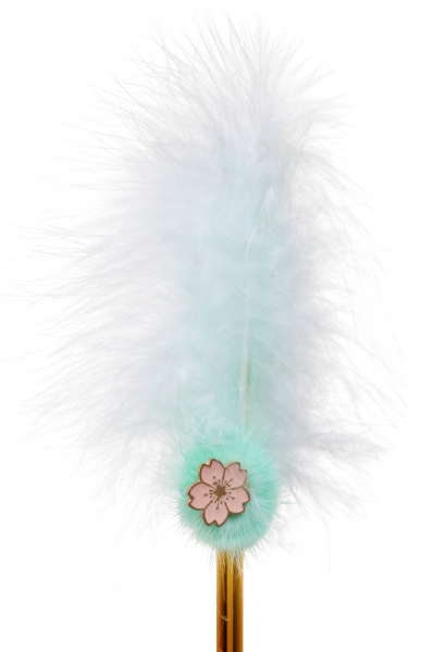 Ручка гелевая детская Перо разноцветное в ассортименте 