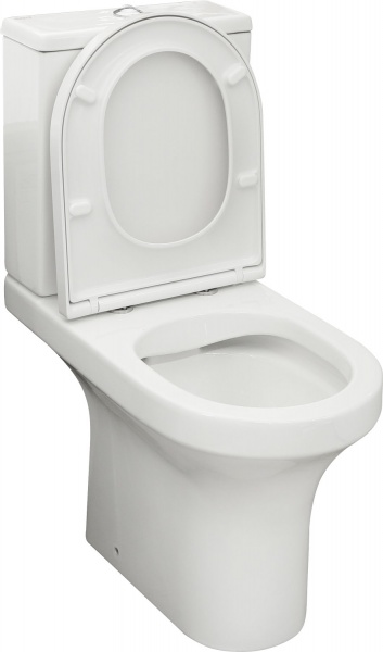 Унитаз-компакт EGO FUSION Rimless 3/6 л з сид. S/C Slim HTT-CIT37