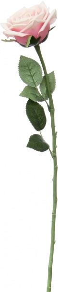 Растение искусственное Роза Баркароле розовая S247B4