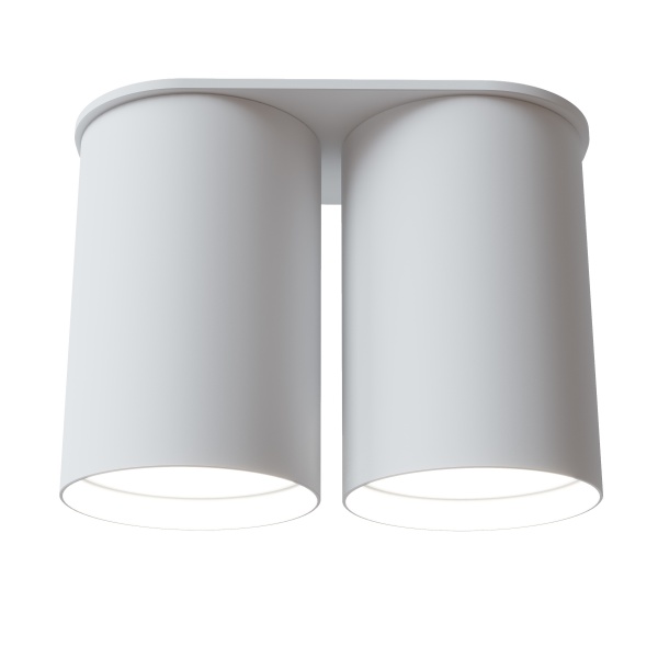 Світильник точковий PikArt Lights BP 60 Вт GU10 білий 5867-1 