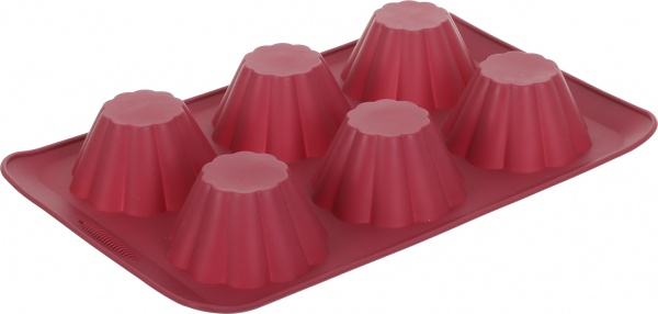 Форма для кексов Magic Ring 30*18*4,2 см бордо Flamberg Smart Kitchen
