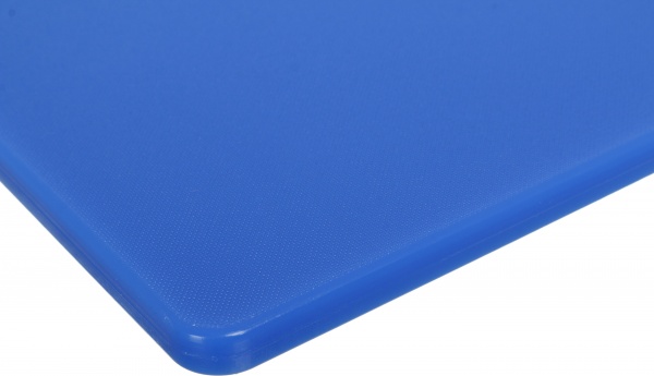 Доска разделочная пластик 45х60х1,25 см синий 1077 Winco