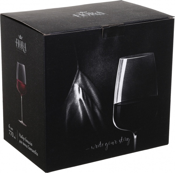 Набір бокалів для вина Samantha 770 мл 6 шт. Rona 