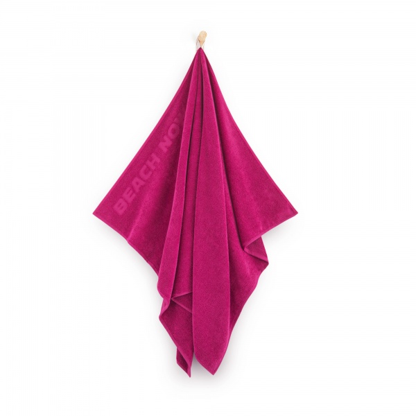 Полотенце пляжное Beach 100x160 см розовый Zwoltex 