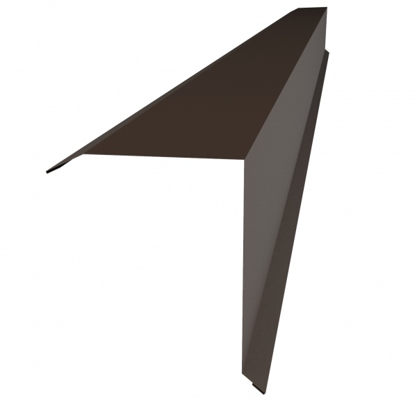 Ветрозащита Tile RAL 8019 коричневий 2м