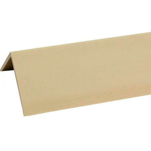 Куточок декоративний ПВХ слонова кістка 25x25x2750 мм