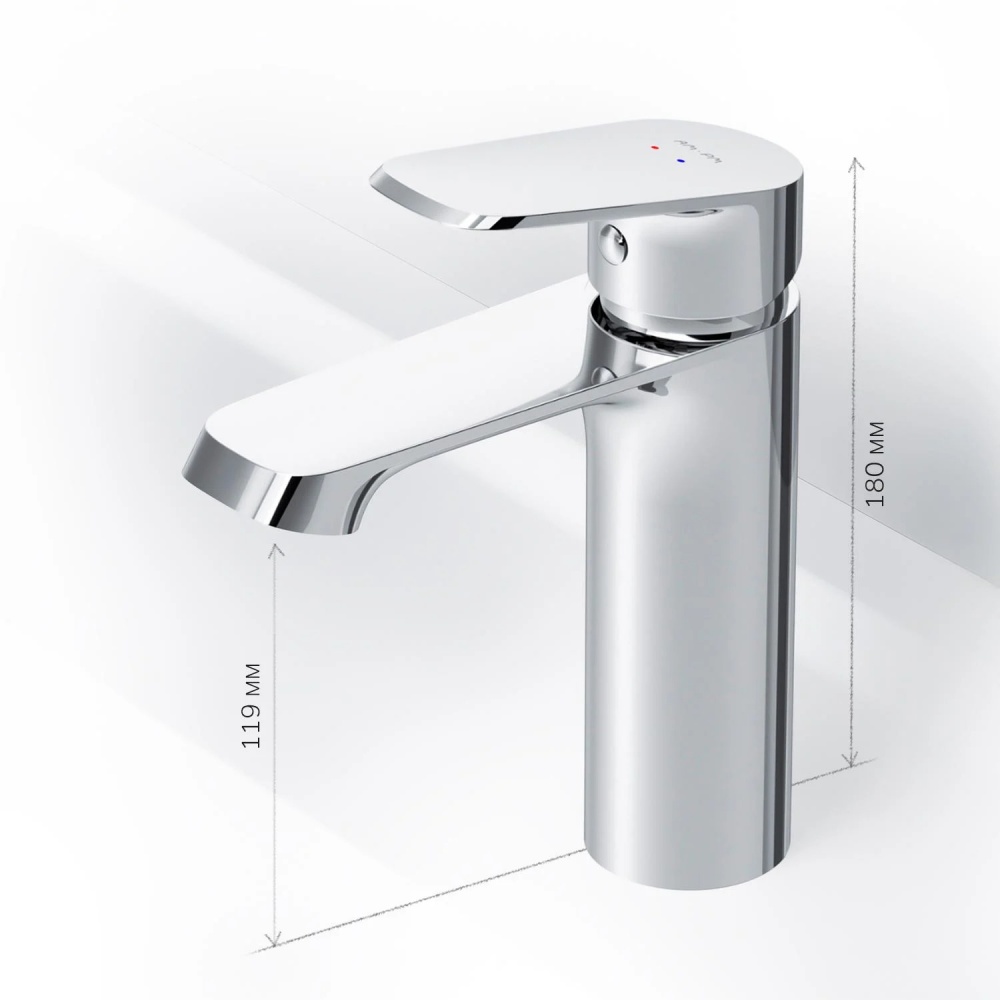 Смеситель для умывальника AM.PM F8F02100 Func