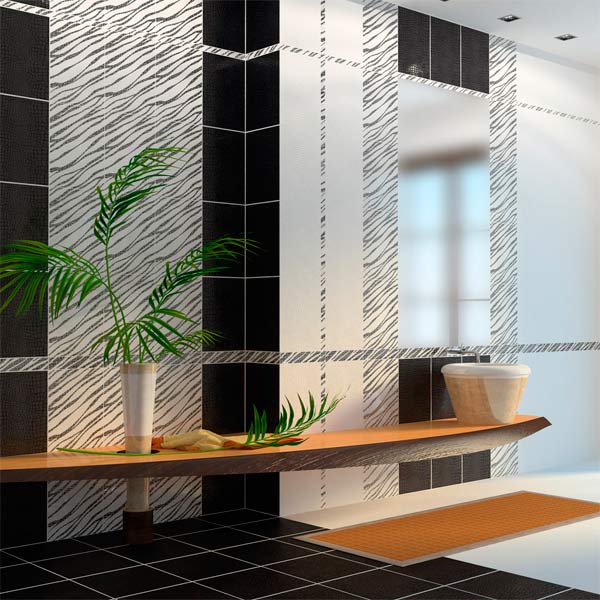 Плитка Golden Tile Кайман білий К40053 250х400 мм 2 гатунок