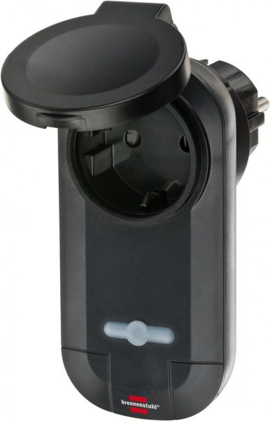 Розумна розетка Brennenstuhl Comfort-Line RC CE1 0201 з пультом ДК чорний 