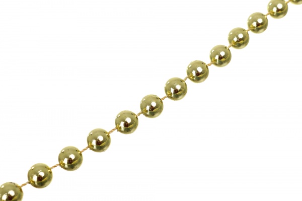 Бусы для елки 6 цветов 12 мм 8 м в ассортименте