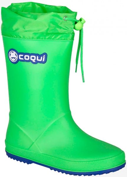 Сапоги Coqui 8509 Lime/Roya 8509 Lime/Roya р. 34 зелено-синий