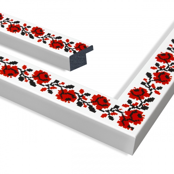 Рамка Marco 2313 1 фото 15х20 см білий із чорним 