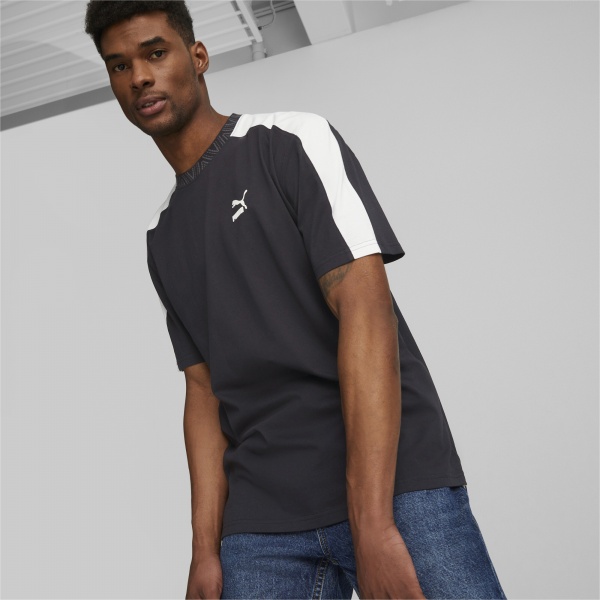 Футболка Puma T7 TREND 7ETTER TEE 53951601 р.M черный