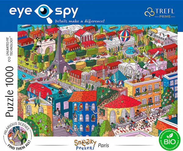Пазлы Trefl UFT EYE SPY Париж. Франция 1000 элементов 10712