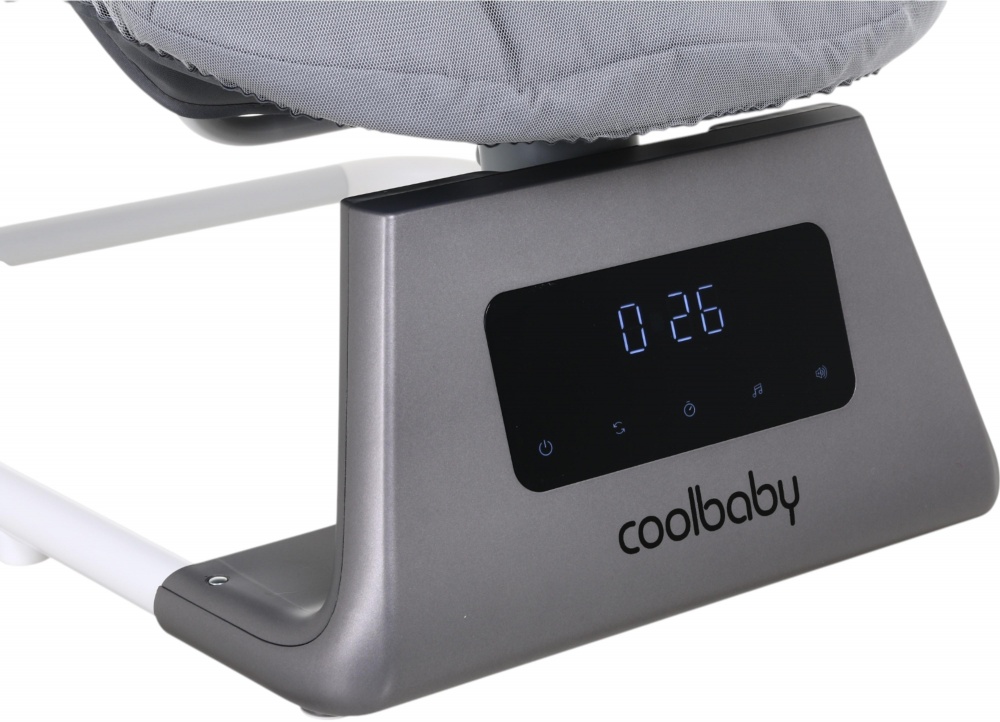 Кресло-качалка Coolbaby с LED дисплеем KDD-RS003D