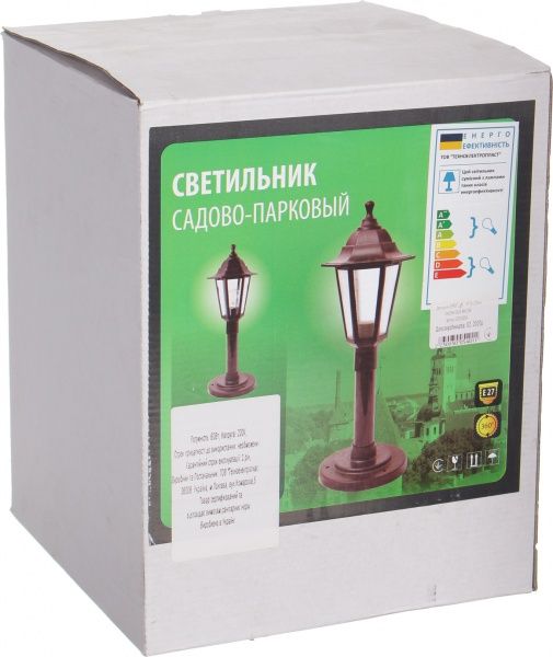 Светильник парковый Expert Кантри НТ06 1000 мм E27 60 Вт IP44 черный 