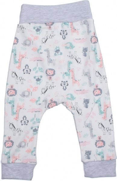 Штани для новонароджених Baby Veres Crazy Zoo р.80 м'ятний 