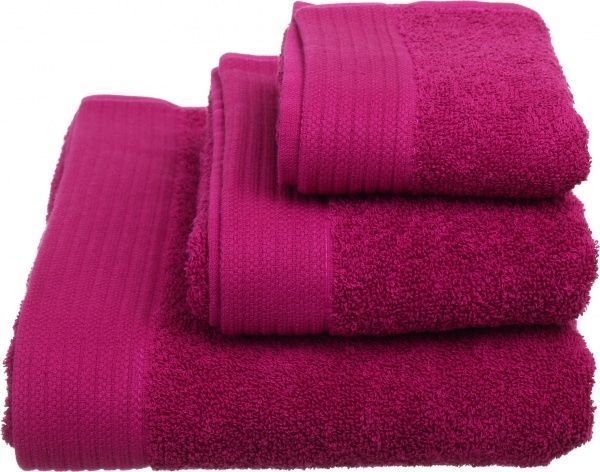 Рушник махровий ОЕ 50x90 см бордовий UP! (Underprice) 