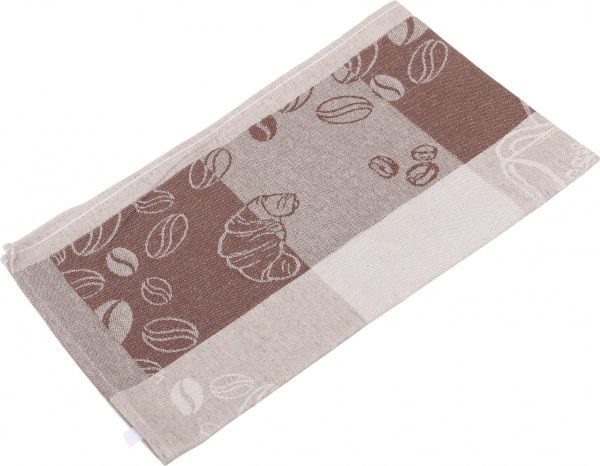 Рушник Кава-пауза 3 46x70 см Білоруський льон рожевий 