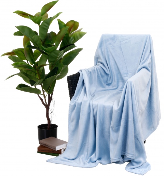 Плед Сапфир 220x200 см синий La Nuit 