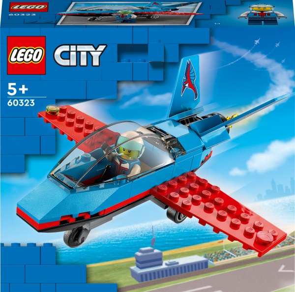 Конструктор LEGO City Трюковый самолёт 60323