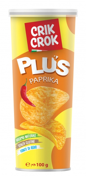 Чипси CRIK CROK паприка 100 г