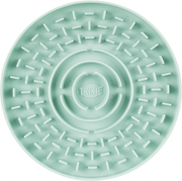 Миска Trixie для щенков Junior медленное кормление голубая пластик 21 см (34958)