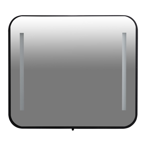 Дзеркало в алюмінієвій рамі Aqua Rodos Балі 80 з LED-підсвіткою