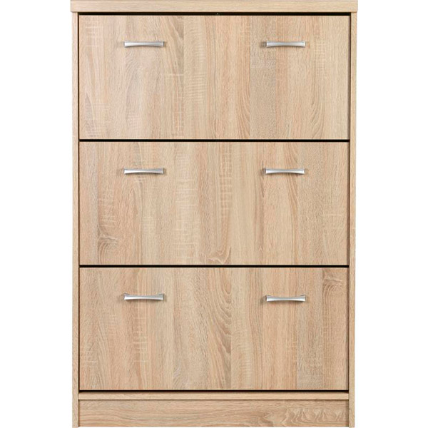 Тумба для обуви Топ Мix SZFK BUT 3K 270x800x1210 мм дуб сонома 