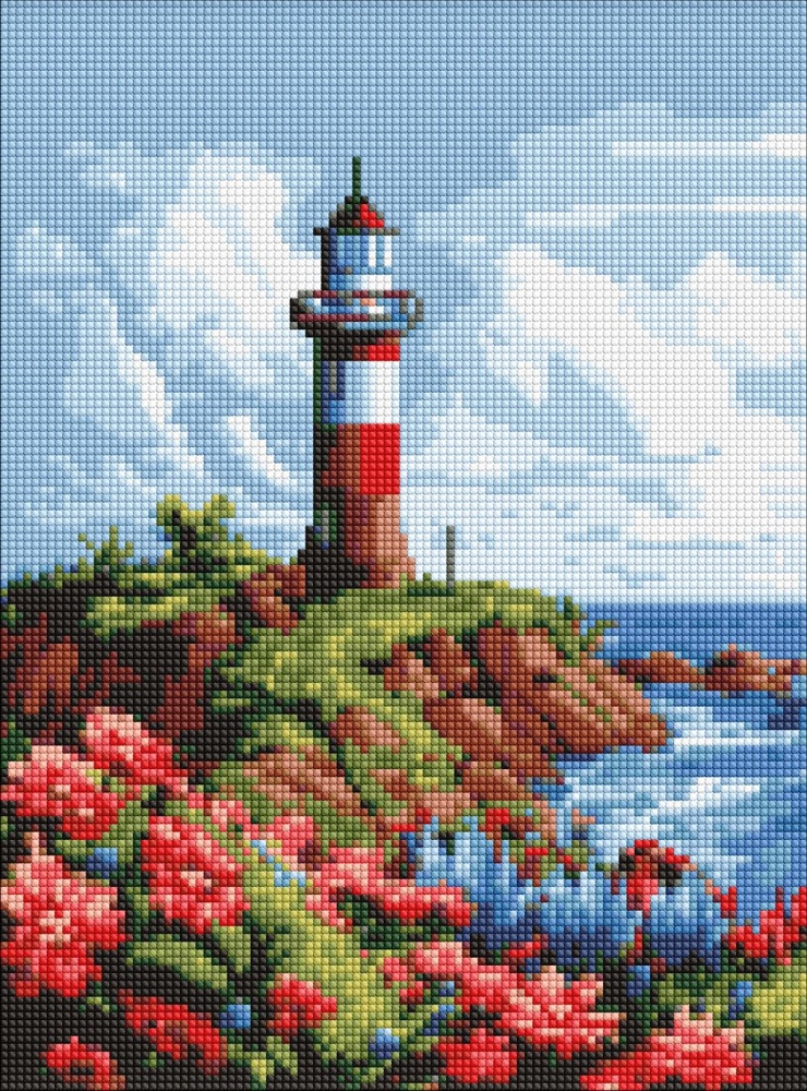 Алмазная мозаика Живописный край ©art_selena_ua Ideyka