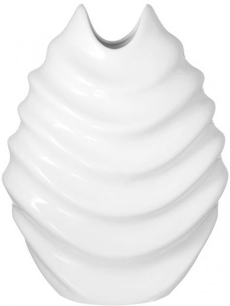 Ваза 0003 белая 23х15х31 см Eterna